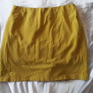 J. Jill Yellow Skirt Size MP